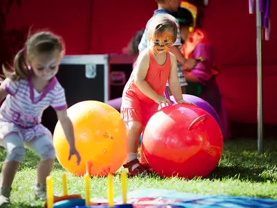 Animacja zabaw dla dzieci - Park Atrakcji Jaskiniowcy - Organizacja Imprez, Pikników, Festynów
