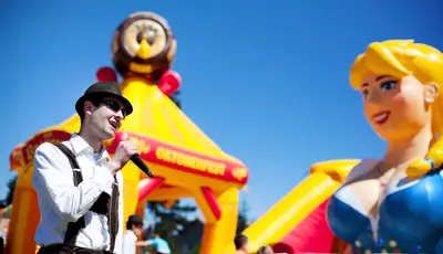 Animator zabaw z mikrofonem - Organizacja Imprez, Pikników, Festynów - Dodatkowa atrakcja na imprezy