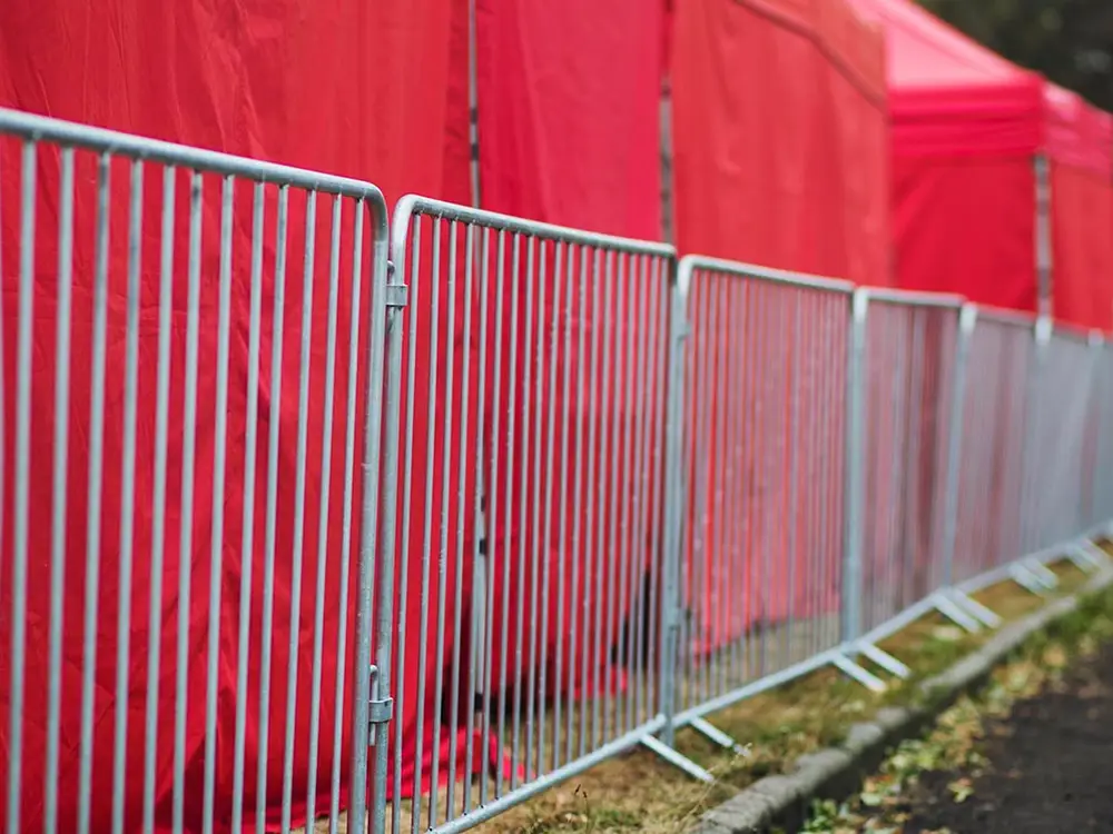 Barierki przeciwtłumowe - Organizacja Imprez, Pikników, Festynów
