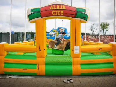 Byk Rodeo Alaja - Park Atrakcji Country Alaja - Organizacja Imprez, Pikników, Festynów