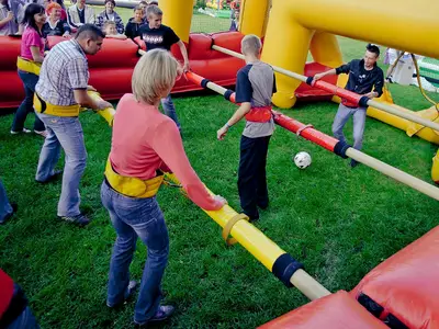 Gigantyczne Piłkarzyki - Park Atrakcji Mega Piłkarski - Organizacja Imprez, Pikników, Festynów