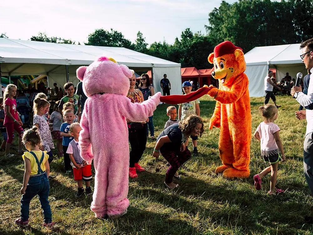 Maskotki Dartuś i Polinka - Organizacja Imprez, Pikników, Festynów