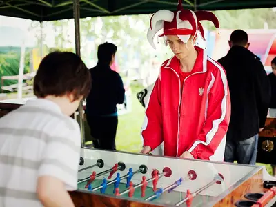 Mistrzostwa w piłkarzyki na 3 stołach - Park Atrakcji Mega Piłkarski - Organizacja Imprez, Pikników, Festynów