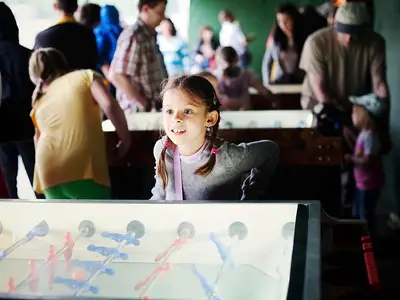 Mistrzostwa w piłkarzyki na 3 stołach - Park Atrakcji Oktoberfest - Organizacja Imprez, Pikników, Festynów