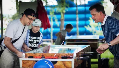 Mistrzostwa w piłkarzyki na 3 stołach - Organizacja Imprez, Pikników, Festynów - Dodatkowa atrakcja na imprezy