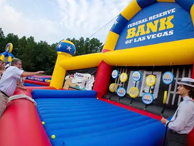 Napad na bank - Park Atrakcji Las Vegas - Organizacja Imprez, Pikników, Festynów