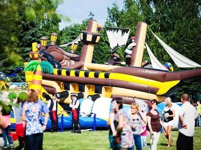 Okręt Piracki - Park Atrakcji Piracki - Organizacja Imprez, Pikników, Festynów