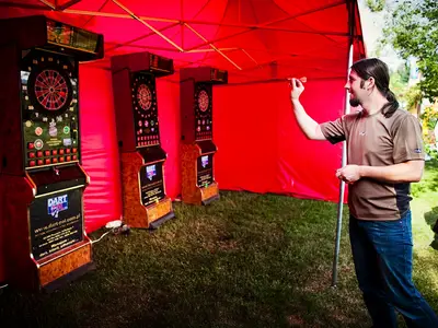 Turniej darta na 3 tarczach - Park Atrakcji Piracki - Organizacja Imprez, Pikników, Festynów