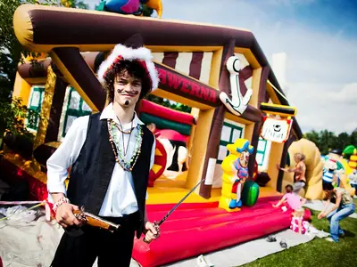 Plac zabaw Tawerna - Park Atrakcji Piracki - Organizacja Imprez, Pikników, Festynów