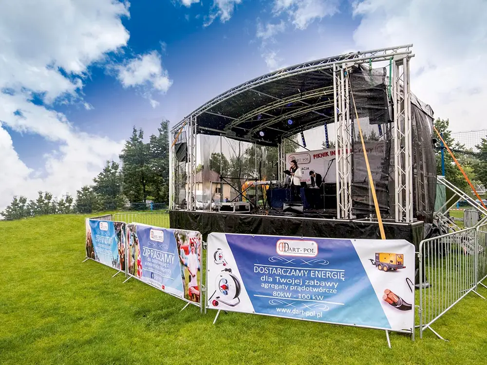 Profesjonalna scena estradowa - Organizacja Imprez, Pikników, Festynów