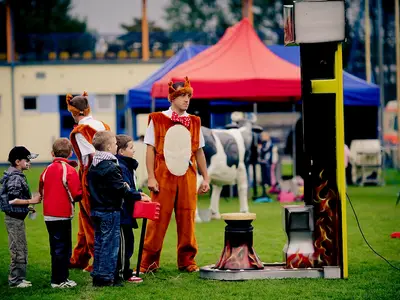 Siłomierz młot - Park Atrakcji Ekologiczny - Organizacja Imprez, Pikników, Festynów