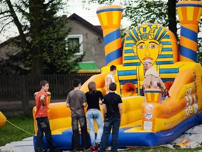 Sprężynująca Lina Egipt - Park Atrakcji Arabski - Organizacja Imprez, Pikników, Festynów