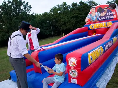 Sprężynująca Lina Las Vegas - Park Atrakcji Las Vegas - Organizacja Imprez, Pikników, Festynów