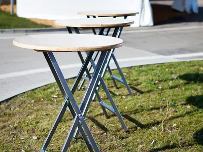 Stoliki okrągłe - Profesjonalna organizacja imprez - zdjęcie 1