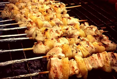 Szaszłyk dziecięcy - DANIA GRILLOWANE - Organizacja imprez plenerowych, masowych