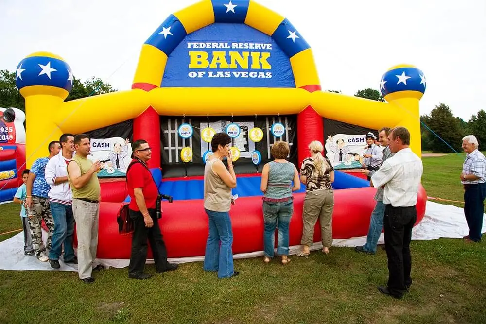 Urządzenie napad na bank - Organizacja Imprez, Pikników, Festynów