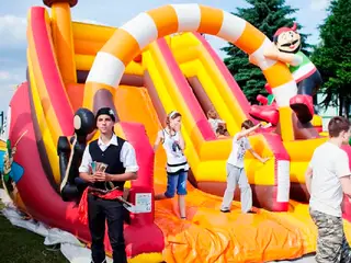 Zjeżdżalnia dla dzieci Pirat I - Organizacja Imprez, Pikników, Festynów