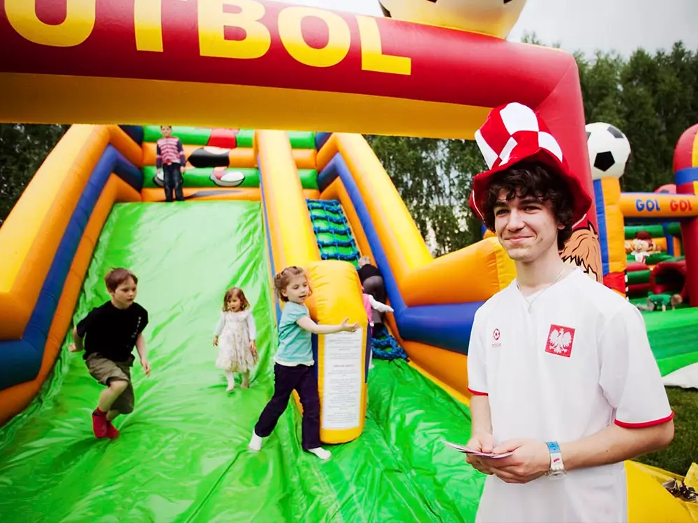 Zjeżdżalnia Futbol - zdjęcie 3 - Organizacja Imprez, Pikników, Festynów